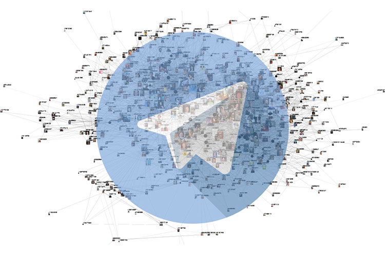 بازدید کاربران ایرانی از تلگرام