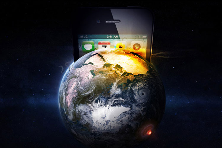 آیفون با چرخ دنده دیجیتالی